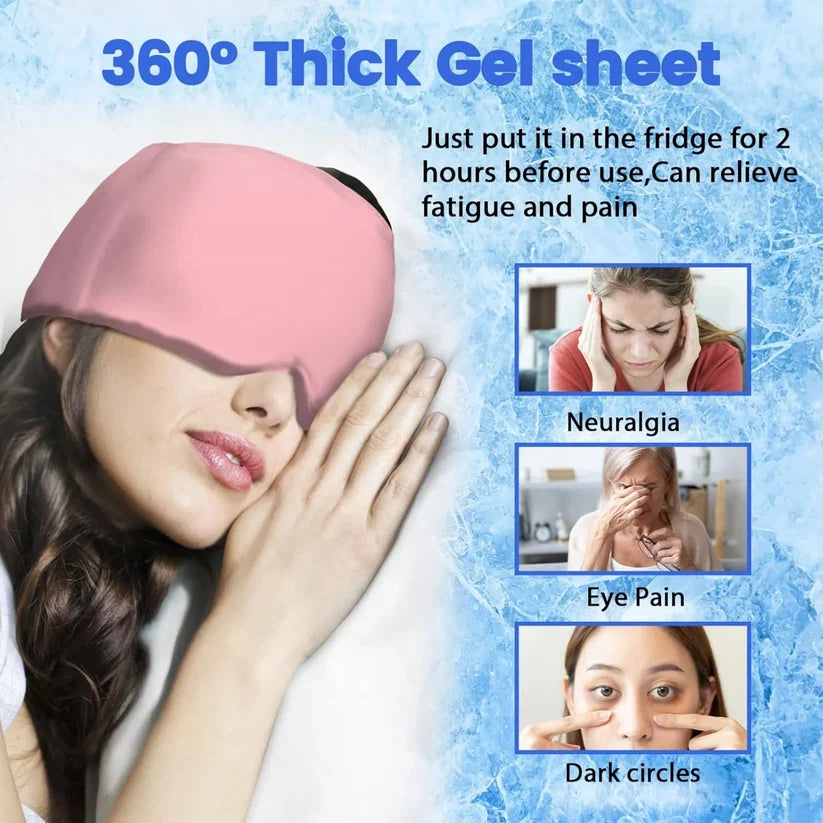 Migraine Relief Ice Cap - Headache & Sinus Pain Relief